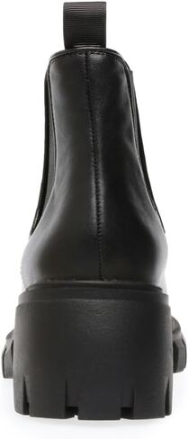 Steve Madden Women's HOWLER Ankle Boot, White/Tan, 8 in Saudi Arabia