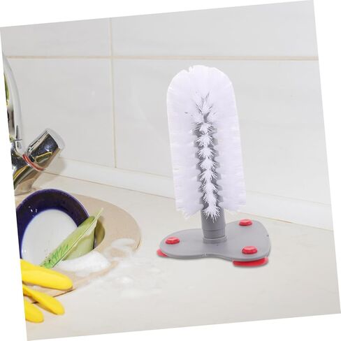 UPKOCH Turtle Brush Suction Cup Reusable Turtle Shell Cleaner Soft Bristles Maintenance and Cleaning in Saudi Arabia