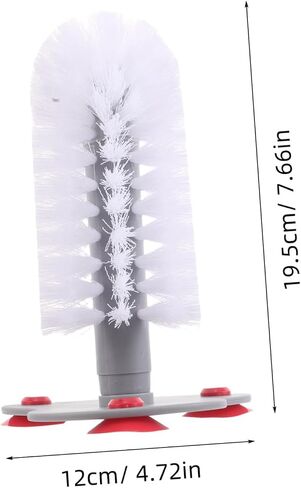UPKOCH Turtle Brush Suction Cup Reusable Turtle Shell Cleaner Soft Bristles Maintenance and Cleaning in Saudi Arabia