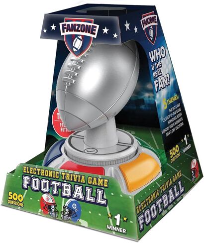 Ultra Pro Fanzone: Football Trivia Game - WHO is The Real Fan? Family Party Game Night, Sports Quiz Challenge, Electronic Buzzer, Scoremaster, Gift for Football Fans in Saudi Arabia