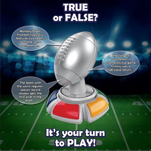 Ultra Pro Fanzone: Football Trivia Game - WHO is The Real Fan? Family Party Game Night, Sports Quiz Challenge, Electronic Buzzer, Scoremaster, Gift for Football Fans in Saudi Arabia