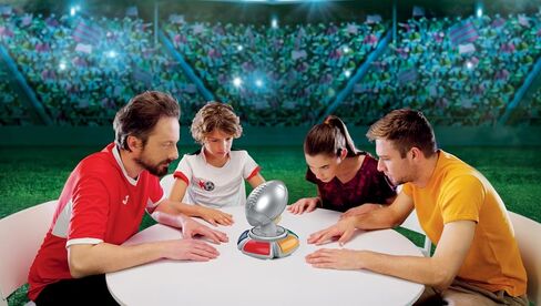 Ultra Pro Fanzone: Football Trivia Game - WHO is The Real Fan? Family Party Game Night, Sports Quiz Challenge, Electronic Buzzer, Scoremaster, Gift for Football Fans in Saudi Arabia