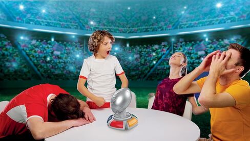 Ultra Pro Fanzone: Football Trivia Game - WHO is The Real Fan? Family Party Game Night, Sports Quiz Challenge, Electronic Buzzer, Scoremaster, Gift for Football Fans in Saudi Arabia