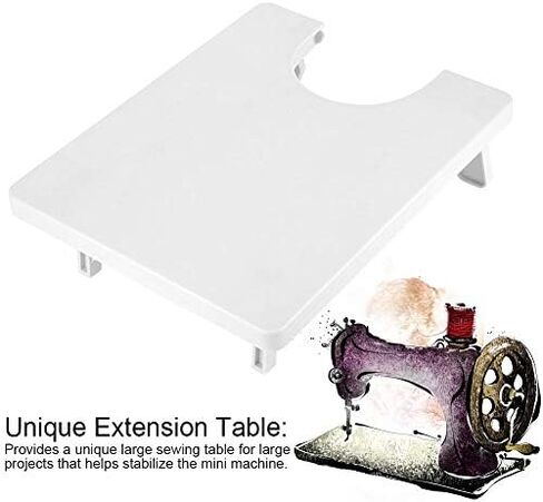 TOPINCN Plastic Sewing Machine Extension Table Board Sewing Machine Parts Household DIY Craft Accessories in Saudi Arabia