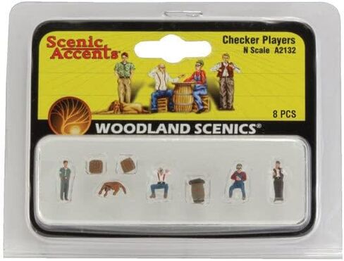 Woodland Scenics N Checker Players in Saudi Arabia