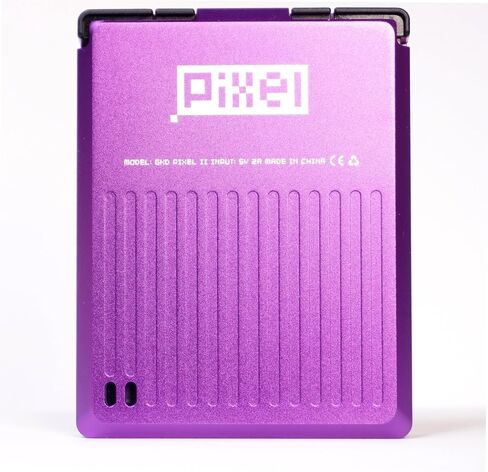 GKD Pixel 2 Metal Console 2.4 بوصة IPS شاشة ألومنيوم ألعاب ألعاب ألومنيوم رجعية الجيب Mini Game Console المحمولة تأتي مع بطاقة 64 جيجابايت TF (الأزرق) in Kuwait