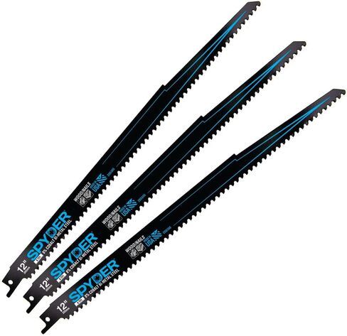 Spyder Bi-Metal 6-in 18 TPI Reciprocating Saw Blades - 5 Pack in Saudi Arabia