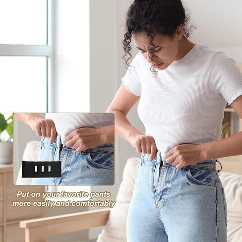 موسعات خطاف Uxcell 4PCS للبنطلون ، موسعات الجينز القابلة للتعديل للنساء بنطلون بنطلون جينز (Navy Blue ، 3.2x1.4inch) in Saudi Arabia