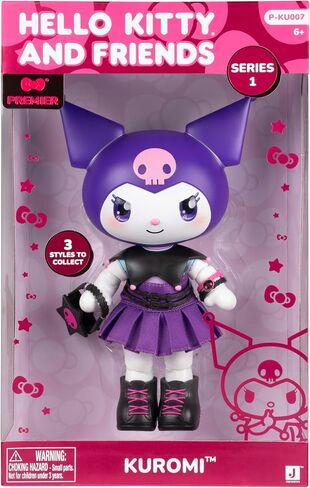 Hello Kitty® و Friends Premier 8 بوصة ، الشكل المفصلي - Classic Hello Kitty® Series 1 Doll -Postable Doll - منتج Sanrio المرخص رسميًا - 6+ in Saudi Arabia