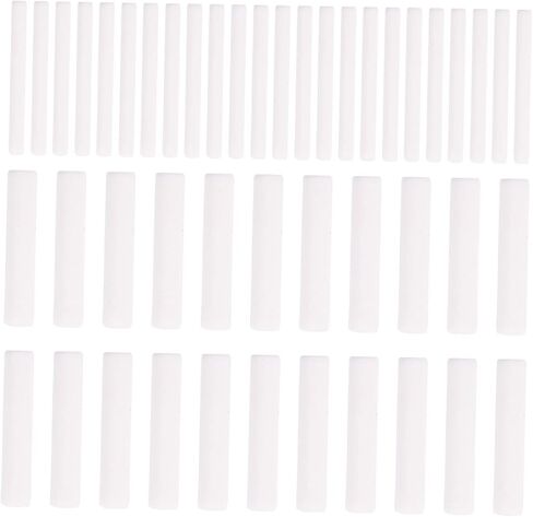 Uonlytech 100Pcs Electric Eraser Cores Replacement for Students Sketching Drawing Practical Pencil Eraser Refills Compact and Easy to Use for Art Office Craft in Saudi Arabia