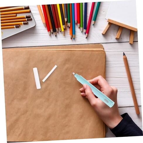 Uonlytech 100Pcs Electric Eraser Cores Replacement for Students Sketching Drawing Practical Pencil Eraser Refills Compact and Easy to Use for Art Office Craft in Saudi Arabia