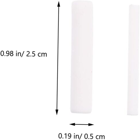 100Pcs Electric Eraser Cores Replacement Lightweight Correcting Eraser Refills for Artists Students Sketching Drawing Accessories in Saudi Arabia