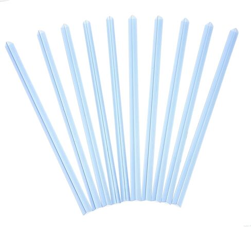 20pcs A4 البلاستيك شريحة المجلدات مقاطع فضفاضة السحب القضيب مقاطع الكتب لمستندات التنظيم ومستلزمات القرطاسية in Kuwait