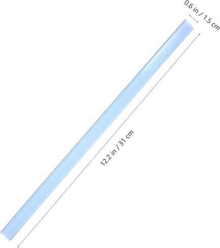 20pcs A4 البلاستيك شريحة المجلدات مقاطع فضفاضة السحب القضيب مقاطع الكتب لمستندات التنظيم ومستلزمات القرطاسية in Kuwait