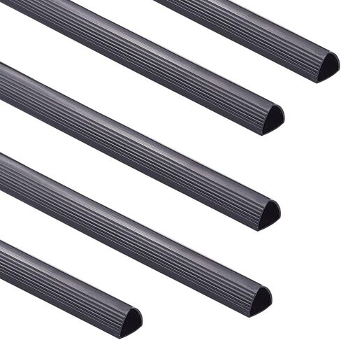 CRASPIRE Binding Bar Capacity A4 Size Folder 12In Book Slide Binders Books Clips Grip 70 Sheets Pull Rod Plastic for Office Loose Leaf Sliding Bookbinding Report Cover 10Pcs Black in Saudi Arabia