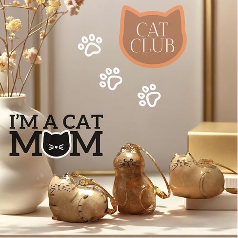 Cat Hair Storage Keychain: Pet Fur Keepsake Collector, Dog Transparent Pendant Memorial Bottle, Cat Lover Collecting Gift (Fat Cat) in Saudi Arabia