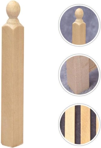 Vaguelly 8pcs Mini Pillars for Dollhouse Stairs Decorative Posts for Crafting Unique Miniature Scenes Dollhouse Accessories in Saudi Arabia