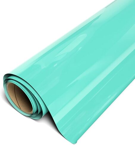 SISER Easyweed Heat Transfer Vinyl 11.8 "× 5 أقدام لفة (Retro Mint) - متوافق مع SISER و CRICUT و SYCHOUETTE وغيرها in Saudi Arabia