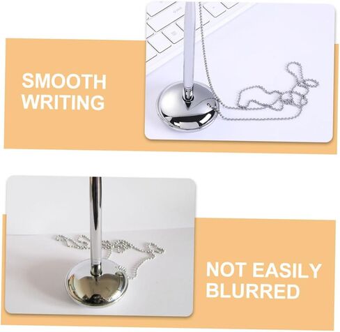 Artibetter orgonomic Office Signature Pen مع طلاء وكتابة سلسة للكتابة متعددة الوظائف ، القلم الملحقات للأعمال التجارية لعدادات استقبال فندق بنك تشمل سلسلة وقاعدة آمنة in Saudi Arabia
