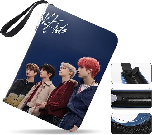 Photocard Binder Photo Album with 110pcs Lemo Card, 50 Pages 400 Cards Sleeves Trading Photo Cards Holder Book Bag Photocard Organizer for Fans (Style 2) in Kuwait