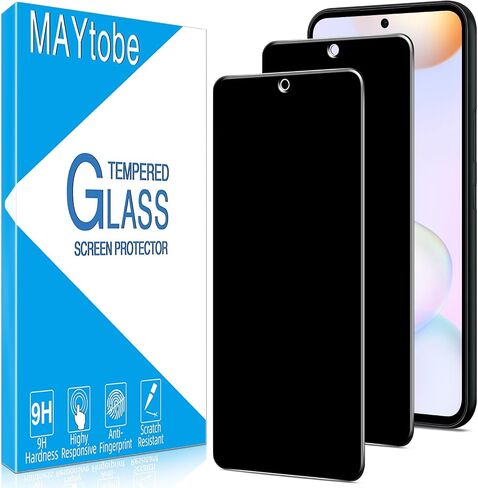 MAYtobe [2 Pack] Screen Protector Designed for Samsung Galaxy A54 5G Tempered Glass, Anti-Scratch, Bubble Free, Easy to Install in Saudi Arabia
