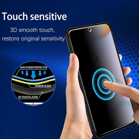 MAYtobe [2 Pack] Screen Protector Designed for Samsung Galaxy A54 5G Tempered Glass, Anti-Scratch, Bubble Free, Easy to Install in Saudi Arabia