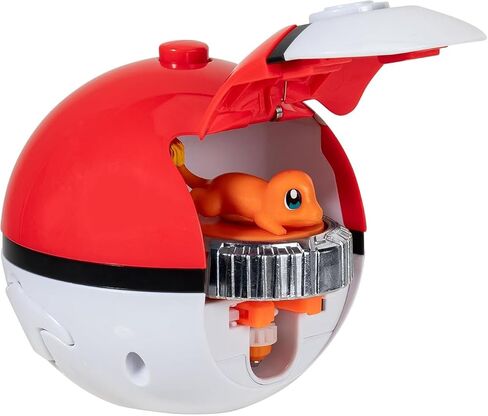 Pokémon Battle Spinning Top Pack Charmander Battle Spinning Top with Poké Ball Spinner Launcher in Saudi Arabia