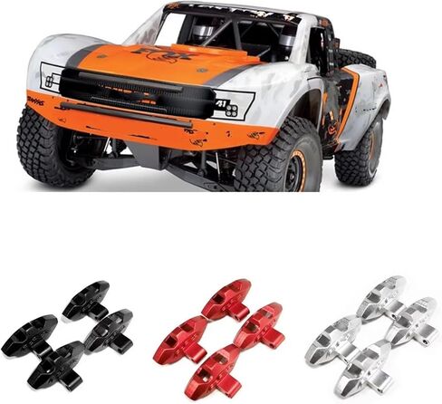 متوافق مع Traxxas لـ UDR 1/7 ترقية سيارة ترقية جزء من إكسسوارات استبدال الألومنيوم سبيكة مقاومة للارتداء ضغينة سيارة RC in Kuwait