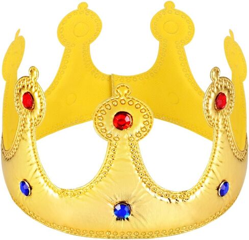 1pcs King Crown For Kids: Birthday Boy Crown Hat For Boy & Girl Party Decoration in Saudi Arabia