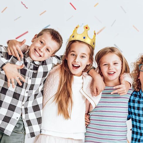 1pcs King Crown For Kids: Birthday Boy Crown Hat For Boy & Girl Party Decoration in Saudi Arabia