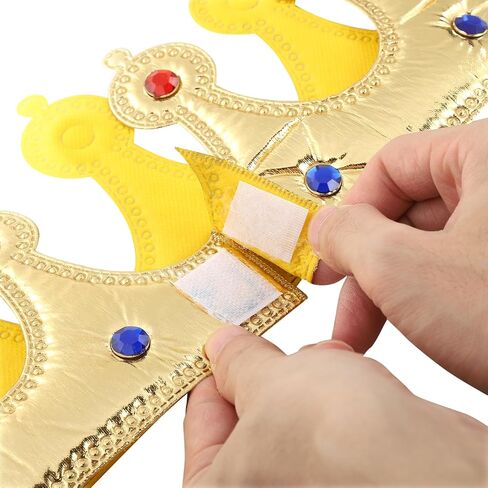 1pcs King Crown For Kids: Birthday Boy Crown Hat For Boy & Girl Party Decoration in Saudi Arabia
