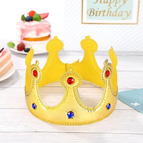 1pcs King Crown For Kids: Birthday Boy Crown Hat For Boy & Girl Party Decoration in Saudi Arabia