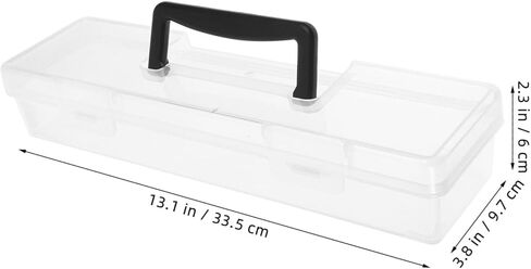 متعددة الأدوات الشفافة الوظيفية منظم حالة تخزين محمولة للمسامير مسامير البراغي لحرف DIY مشاريع التصميم المدمج in Kuwait