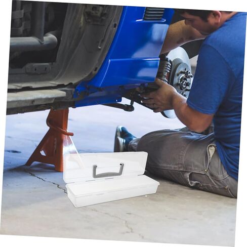 متعددة الأدوات الشفافة الوظيفية منظم حالة تخزين محمولة للمسامير مسامير البراغي لحرف DIY مشاريع التصميم المدمج in Kuwait