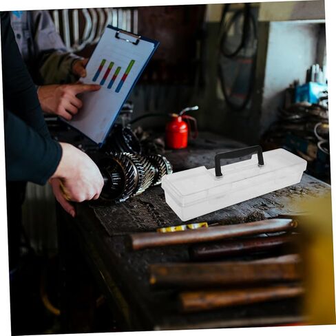 متعددة الأدوات الشفافة الوظيفية منظم حالة تخزين محمولة للمسامير مسامير البراغي لحرف DIY مشاريع التصميم المدمج in Kuwait