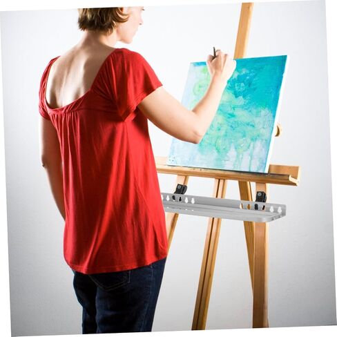 Portable Easel Tray for Brushes Tools Lightweight Painting Storage Plate for Artists Efficient Design for Outdoor Sketching Studio Use Professional Easel Tray in Saudi Arabia