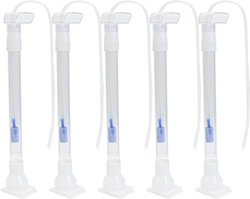 Marsrut 5pcs Under Gravel Filter Aquarium Uplift Tube, Undergravel Bottom Filters for Fish Tanks Water Cleaner Small Board Air Clean System Freshwater Saltwater, Clear Tubing Accessory Kit in Saudi Arabia