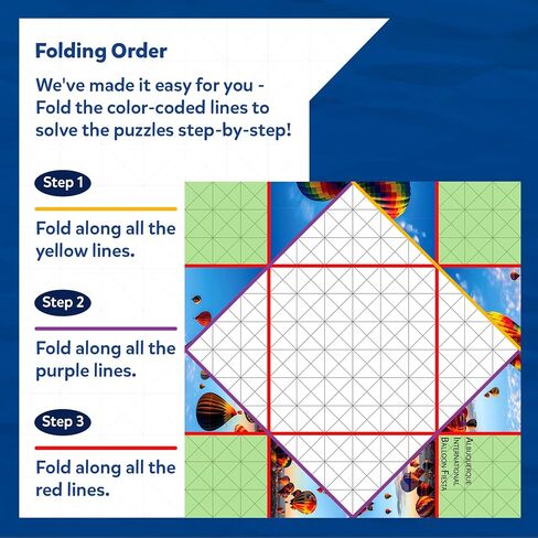 Skillmatics Origami Puzzle Book - 48 Folding Puzzles for Kids, Fun STEM Toy & Brain Teasers, Educational & Travel Gifts for Ages 6, 7, 8, 9, 10 and Up in Saudi Arabia