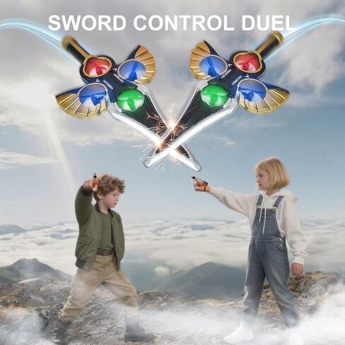 Flying Sword RC Airplane, Gesture Control Airplanes for Kids Adults 8-16, Remote Control Planes with Light, 360° Flip Fighter Jet Toy, Gravity Sensing, Stunt Roll, Gifts for Kids Boys Girls in Kuwait
