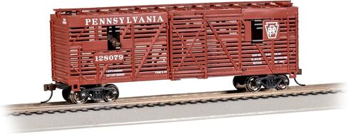 Bachmann Trains - 40' Animated Stock CAR - PRR #128079 with Cattle - HO Scale in Saudi Arabia