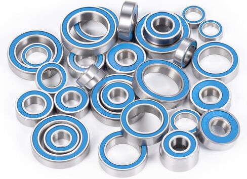 30pcs Blue Rubber Sealed Precision Bearing Kit for Losi Lasernut U4 Tenacity DB Pro Tenacity MT/SCT/Truggy Upgrade Parts in Saudi Arabia