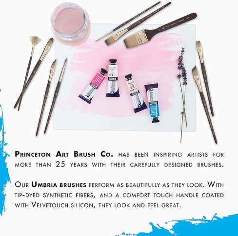 برينستون أومبريا برسم الفرشاة ، الحجم 4 ، الخشب الداكن in Saudi Arabia