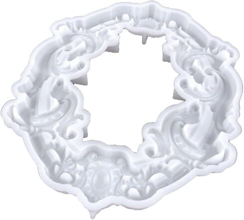 Photo Frame Mold Material Custom Frame Photo Frames Photo Frame Baroque Picture Frames Molds Picture Frame Photo Frame Making Supplies Epoxy Silicone Molds White in Saudi Arabia