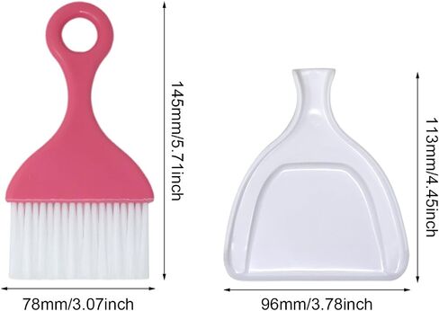 Honbay 2PCS Plastic Diamond Painting Brush with Funnel Mini Desktop Cleaning Brushes for Diamonds Organizer or Table Keyboard Cleaning (2 Color) in Saudi Arabia