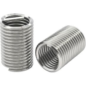 M3 x 0.5mm x 3D Helicoil Type Screw, 304 Stainless Steel Wire Thread Inserts, Helical Coiled Wire Threaded Sleeve, 150Pcs in Kuwait