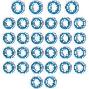 Compatible with Tamiya 1/14 Semi RC Crawler Car Truck Upgrade Parts Accessories 30Pcs Wheel Hub Sealed Bearing Set RC Assortment in Kuwait