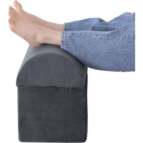 ROYALAY Adjustable Foot Rest for Under Desk at Work, Foot Stools for Under Office Desk, Ergonomic Leg Rest, Black in Saudi Arabia