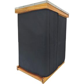 Winter Bee Hive Wrap for 8 Frame Beehives, Beehive Winter Protection Cover, Cozy Windproof Warm Bee Hive Insulation Wrap for Most Bee Hive Beekeeping Supplies (75.5"x25.1") in Saudi Arabia