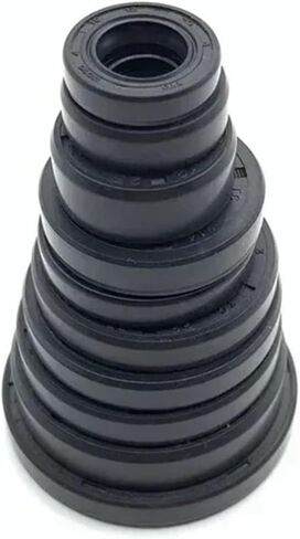 5Pcs ID 14mm 15mm OD 24mm ~ 40mm Height 3~10mm TC/FB/TG4 Skeleton Oil Seal Rings NBR Double Lip Seal Gaskets(ID 14x26x7mm x 5pcs) in Kuwait