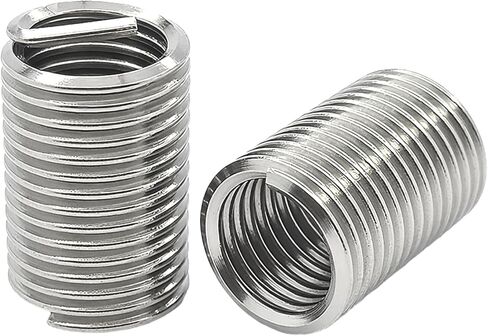 M3 x 0.5mm x 3D Helicoil Type Screw, 304 Stainless Steel Wire Thread Inserts, Helical Coiled Wire Threaded Sleeve, 150Pcs in Kuwait